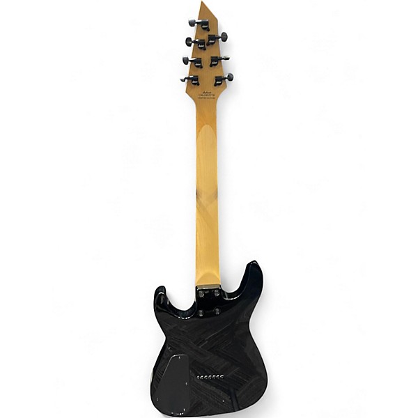 Used Jackson SLATFX7 Black Solid Body Electric Guitar