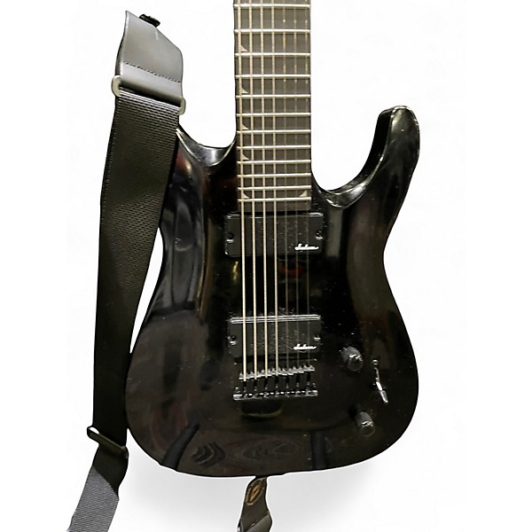 Used Jackson SLATFX7 Black Solid Body Electric Guitar