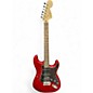 Used Squier Affinity Stratocaster Candy Apple Red Solid Body Electric Guitar thumbnail