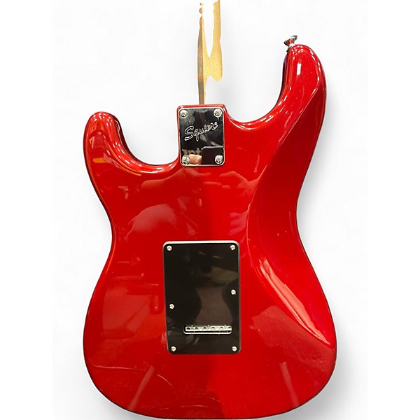 Used Squier Affinity Stratocaster Candy Apple Red Solid Body Electric Guitar