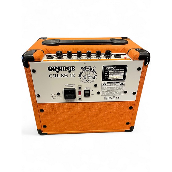 Used Orange Amplifiers Crush 12 Guitar Combo Amp