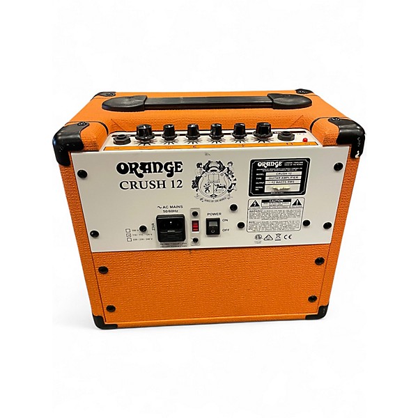 Used Orange Amplifiers Crush 12 Guitar Combo Amp