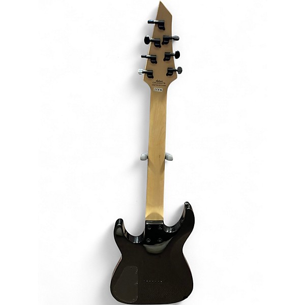 Used Jackson JS22-7 Dinky 7 String Black Solid Body Electric Guitar