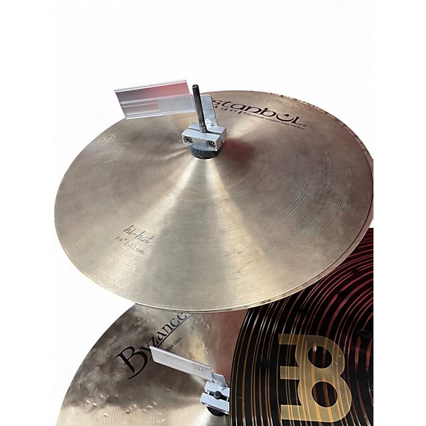 Used Istanbul Agop 14in Mel Lewis Signature Hi Hat Pair Cymbal
