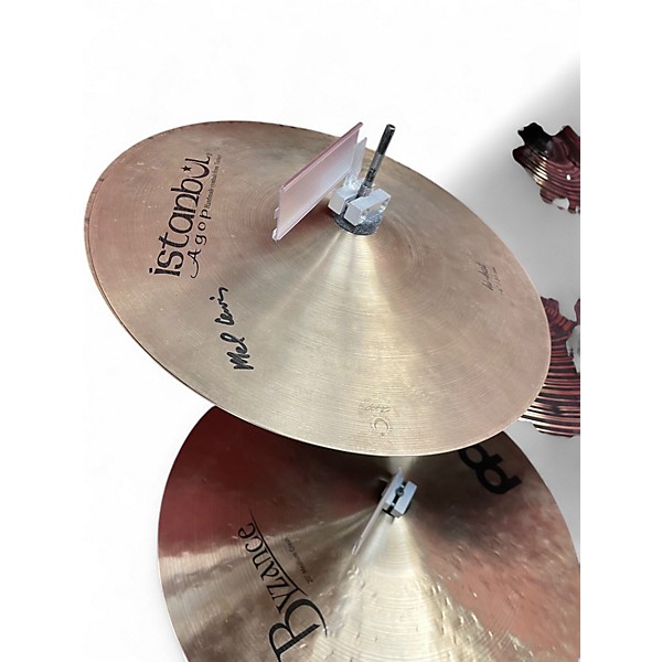 Used Istanbul Agop 14in Mel Lewis Signature Hi Hat Pair Cymbal
