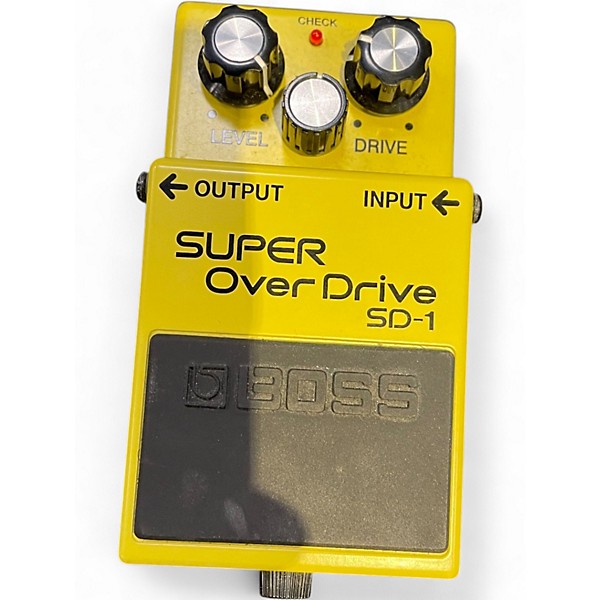 Used BOSS SD1 Super Overdrive Effect Pedal