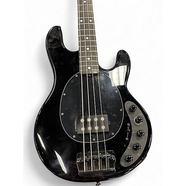 Used Sterling by Music Man DARKRAY BLACK Electric Bass Guitar