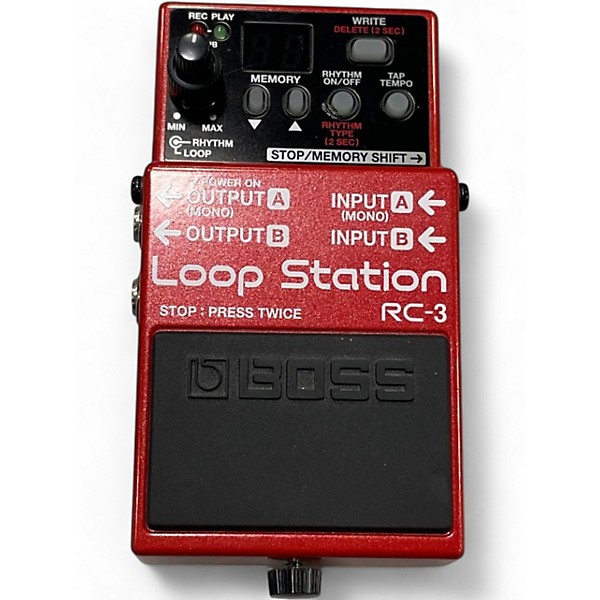 Used BOSS RC3 Loop Station Pedal