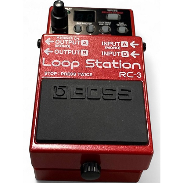 Used BOSS RC3 Loop Station Pedal