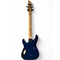 Used Schecter Guitar Research Omen Extreme 6 Ocean Blue Burst Solid Body Electric Guitar
