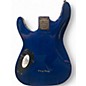 Used Schecter Guitar Research Omen Extreme 6 Ocean Blue Burst Solid Body Electric Guitar