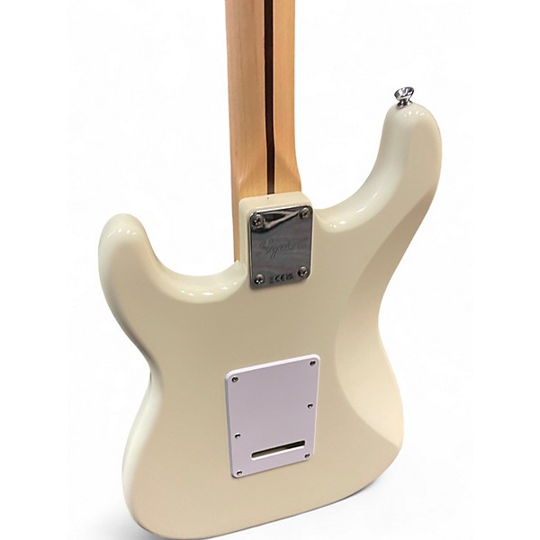 Used 2024 Squier Affinity Stratocaster Alpine White Solid Body Electric Guitar