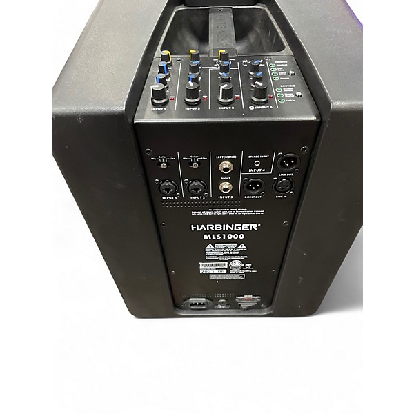 Used Harbinger MLS1000 Powered Speaker