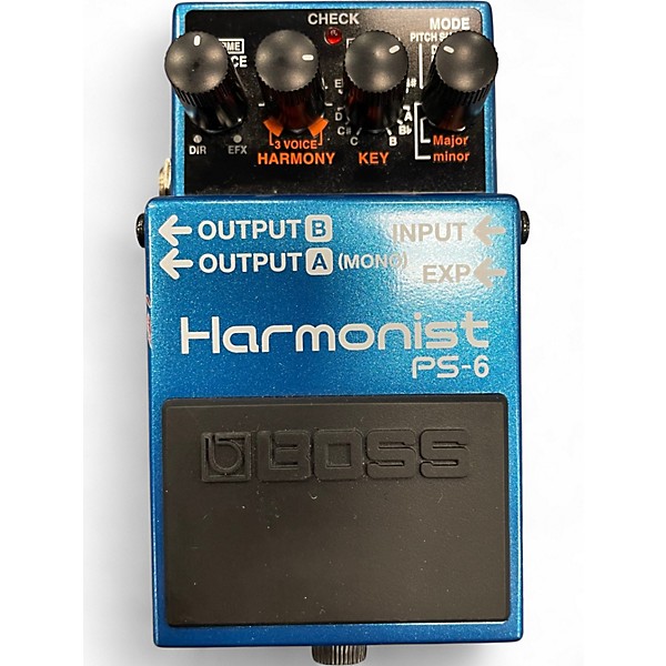 Used BOSS PS6 Harmonist Effect Pedal