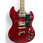 Used Guild POLARA DELUXE CHERRY RED Solid Body Electric Guitar