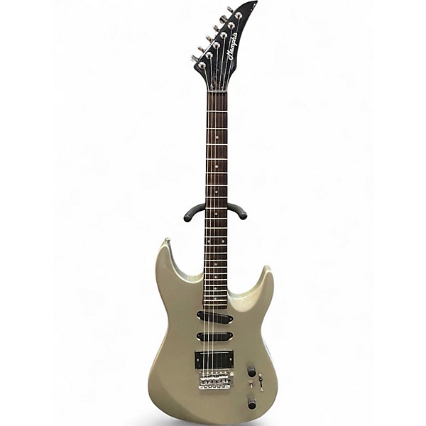 Used Memphis 303-S Silver Sparkle Solid Body Electric Guitar