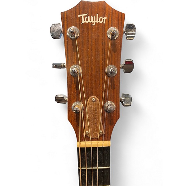 Used Taylor 214CE Deluxe Natural Acoustic Electric Guitar