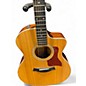 Used Taylor 214CE Deluxe Natural Acoustic Electric Guitar