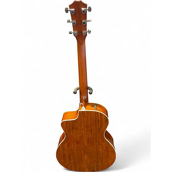 Used Taylor 214CE Deluxe Natural Acoustic Electric Guitar