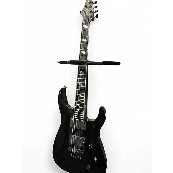 Used Caparison Guitars DELLINGER II FX PROMINENCE EF EMG Trans Black Solid Body Electric Guitar