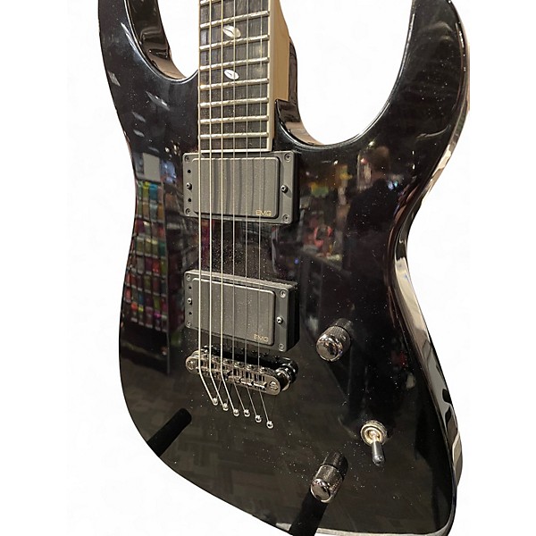 Used Caparison Guitars DELLINGER II FX PROMINENCE EF EMG Trans Black Solid Body Electric Guitar