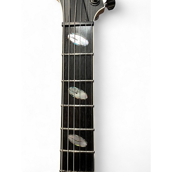 Used Caparison Guitars DELLINGER II FX PROMINENCE EF EMG Trans Black Solid Body Electric Guitar