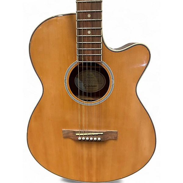 Used Epiphone PR4E Natural Acoustic Electric Guitar