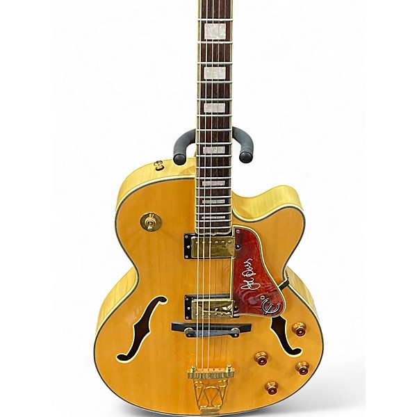 Used Epiphone Joe Pass Emperor II Natural Hollow Body Electric Guitar