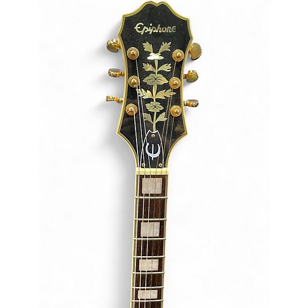 Used Epiphone Joe Pass Emperor II Natural Hollow Body Electric Guitar
