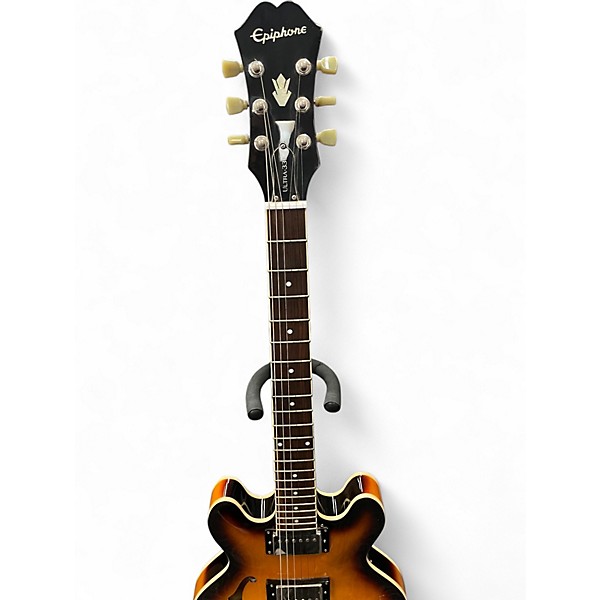 Used Epiphone Ultra-339 Brown Hollow Body Electric Guitar
