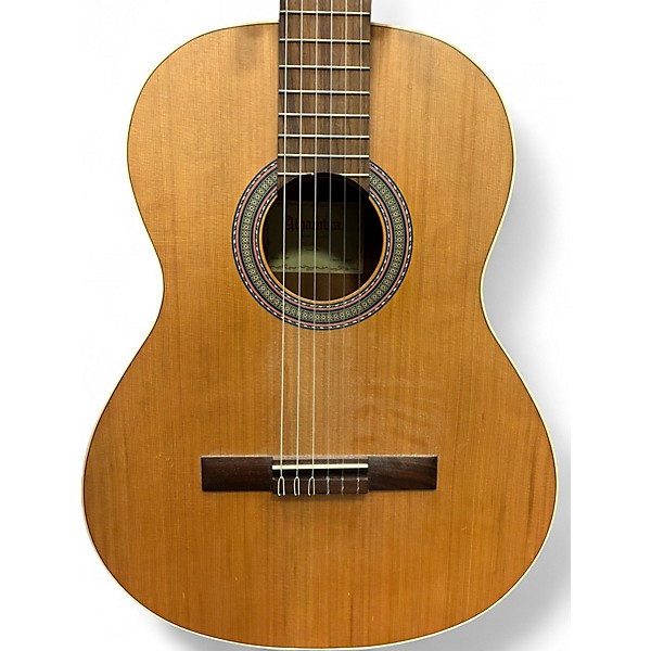 Used Alhambra 1O P Vintage Natural Classical Acoustic Guitar