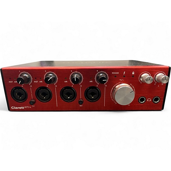 Used Focusrite Clarett 4Pre Audio Interface
