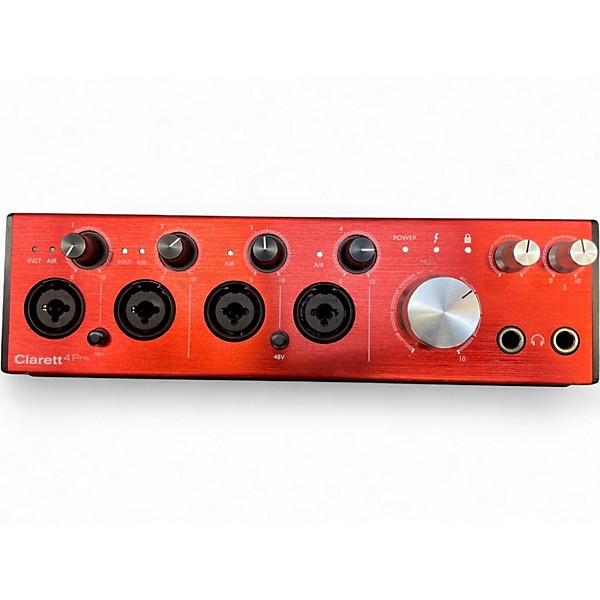 Used Focusrite Clarett 4Pre Audio Interface