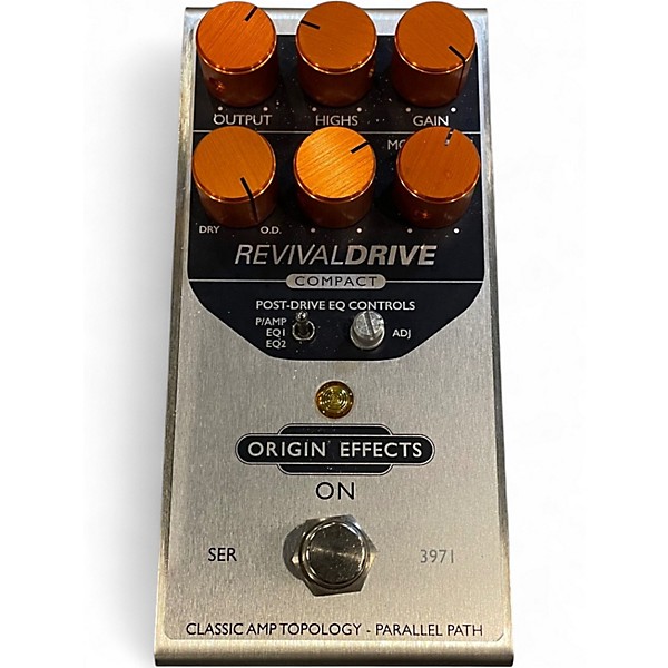 Used Origin Effects Revival Drive Compact Effect Pedal