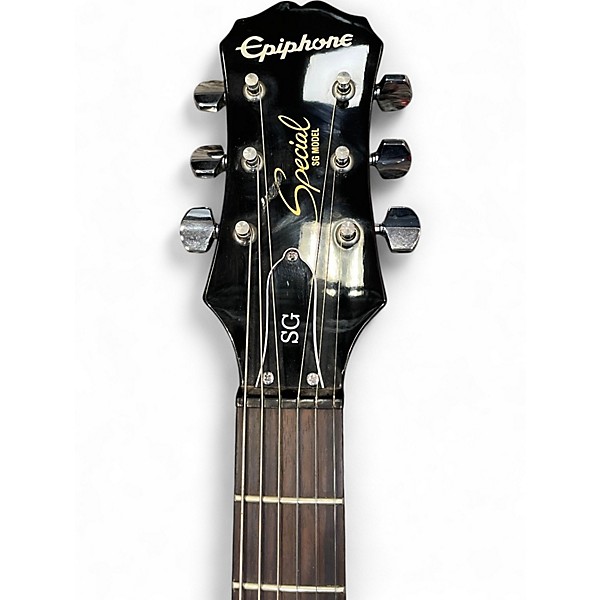 Used Epiphone SG Special Bolt On Black Solid Body Electric Guitar