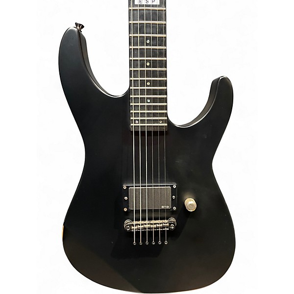 Used ESP Standard MI Satin Black Solid Body Electric Guitar