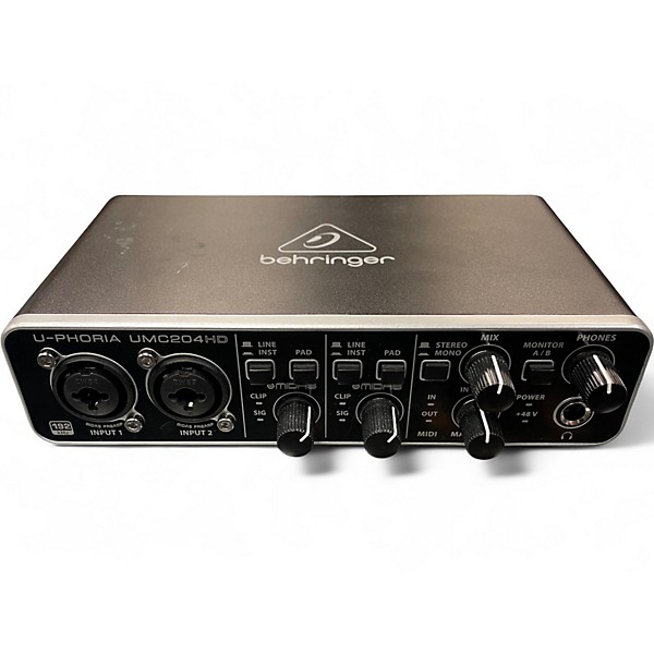 Used Behringer UMC204HD Audio Interface