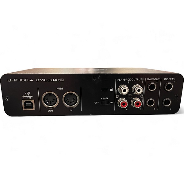 Used Behringer UMC204HD Audio Interface