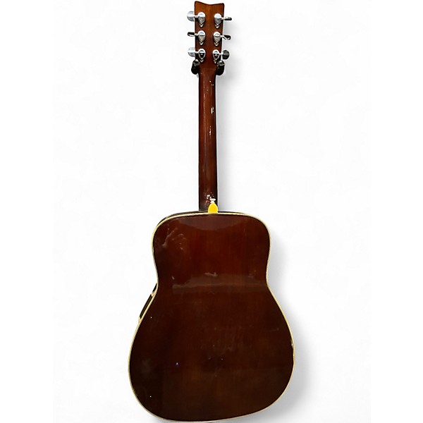 Used Yamaha FG335 3 Color Sunburst Acoustic Guitar