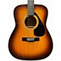Used Yamaha FG335 3 Color Sunburst Acoustic Guitar