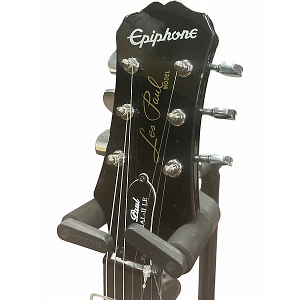 Used Epiphone Les Paul Special II Black Solid Body Electric Guitar