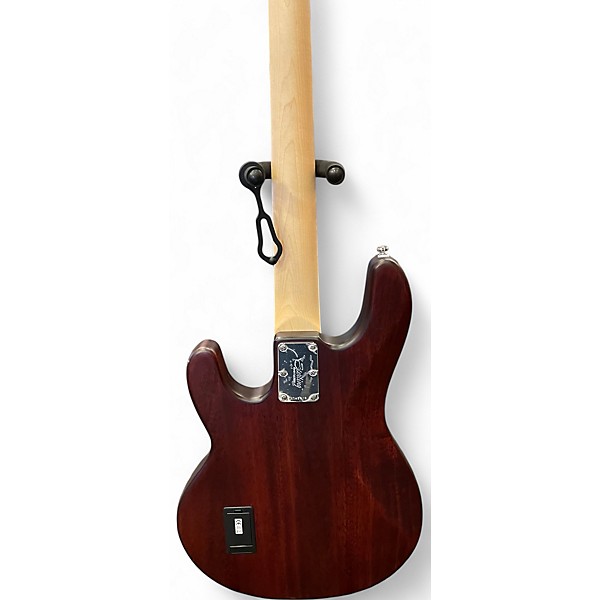 Used Sterling by Music Man Sub 4 Walnut Electric Bass Guitar