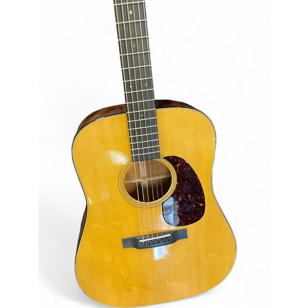 Used 2020s Martin D18 Natural Acoustic Guitar