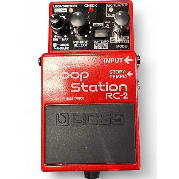 Used 2020s BOSS RC2 Loop Station Pedal