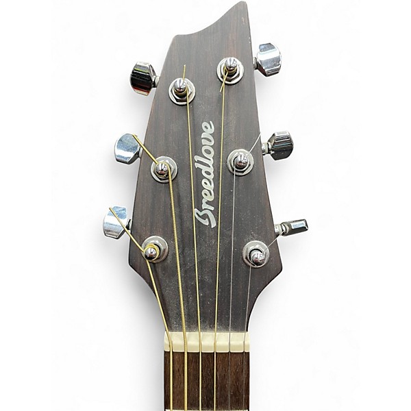 Used Breedlove Discovery Concert CE MH Natural Acoustic Guitar