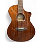 Used Breedlove Discovery Concert CE MH Natural Acoustic Guitar