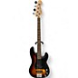 Used Squier PJ Bass Sunburst Electric Bass Guitar thumbnail