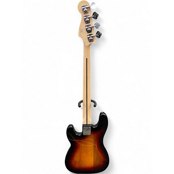 Used Squier PJ Bass Sunburst Electric Bass Guitar