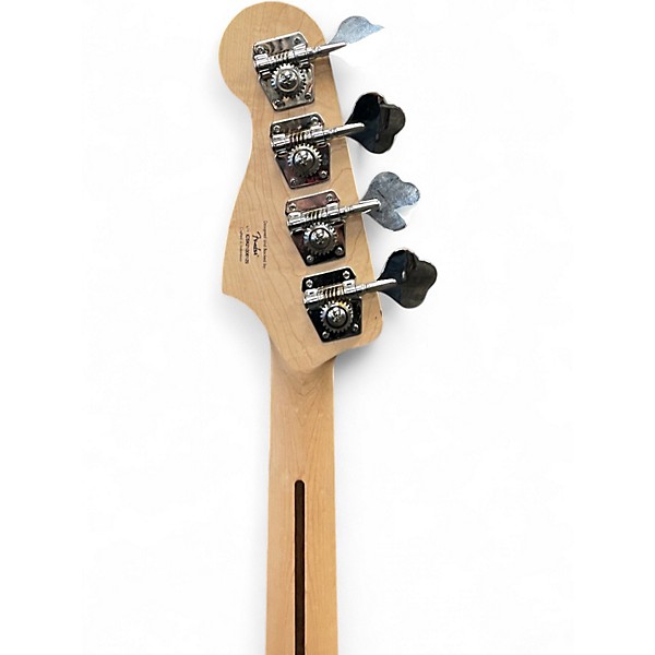 Used Squier PJ Bass Sunburst Electric Bass Guitar