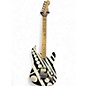 Used 2014 EVH Stripe Series Circles Black and White Solid Body Electric Guitar thumbnail